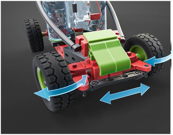fischertechnik 559880 H2 Fuel Cell Car Auto