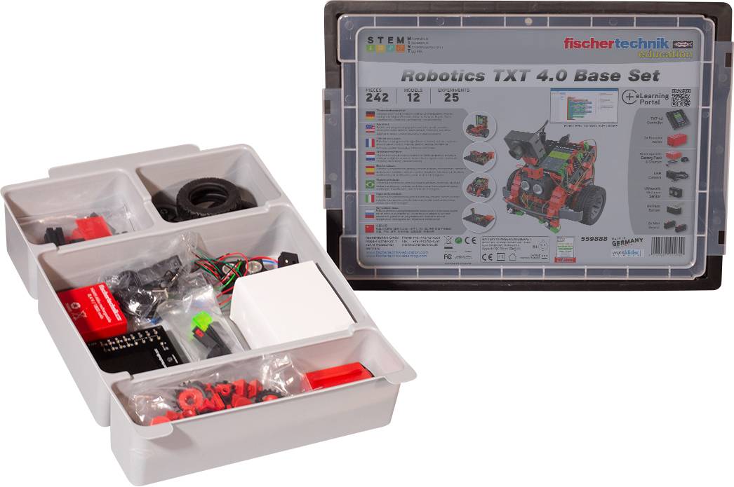 Fischertechnik education Roboter Bausatz Robotics TXT 4.0 Base Set 559888
