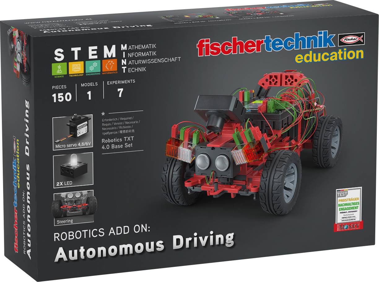 Fischertechnik education Erweiterungsmodul Roboter Robotics Add On: Autonomous Driving 559896