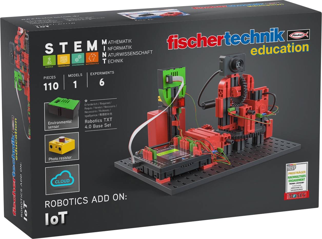 fischertechnik education Erweiterungsmodul Roboter Robotics: Add On IoT Bausatz 559897
