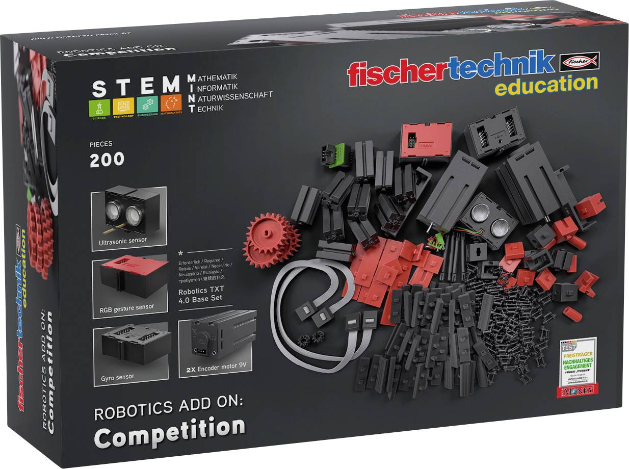 Fischertechnik education Erweiterungsmodul Roboter Robotics: Add On Competition 560842