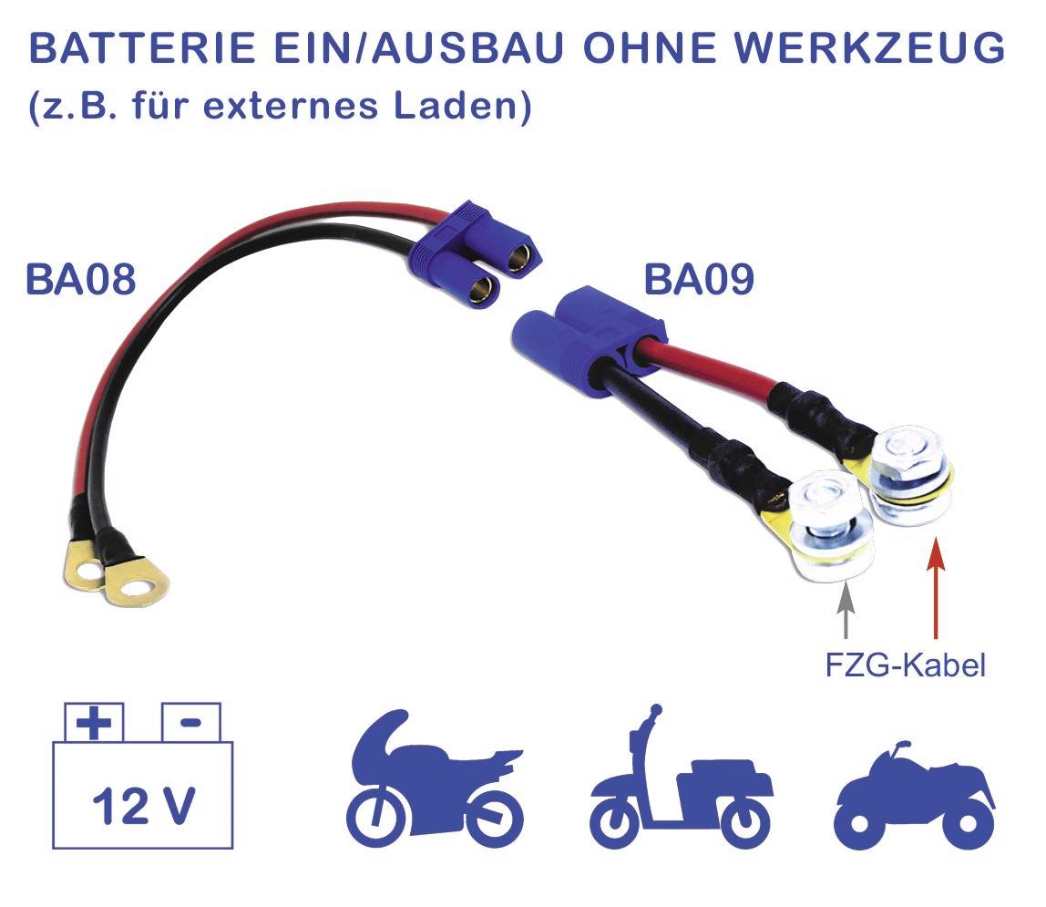 BAAS BA09B Schnellverbinder-Kabel
