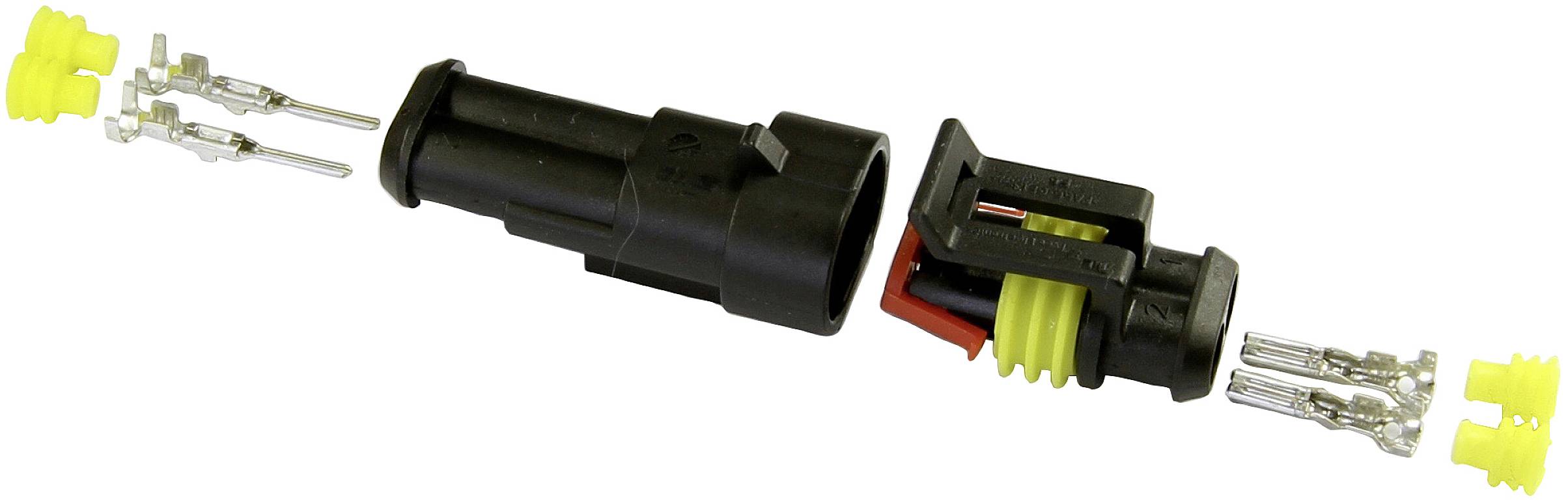 BAAS Superseal Set AMP-Superseal 1.5mm Series Polzahl Gesamt 2 Rastermaß: 6 mm ES12 1 St.