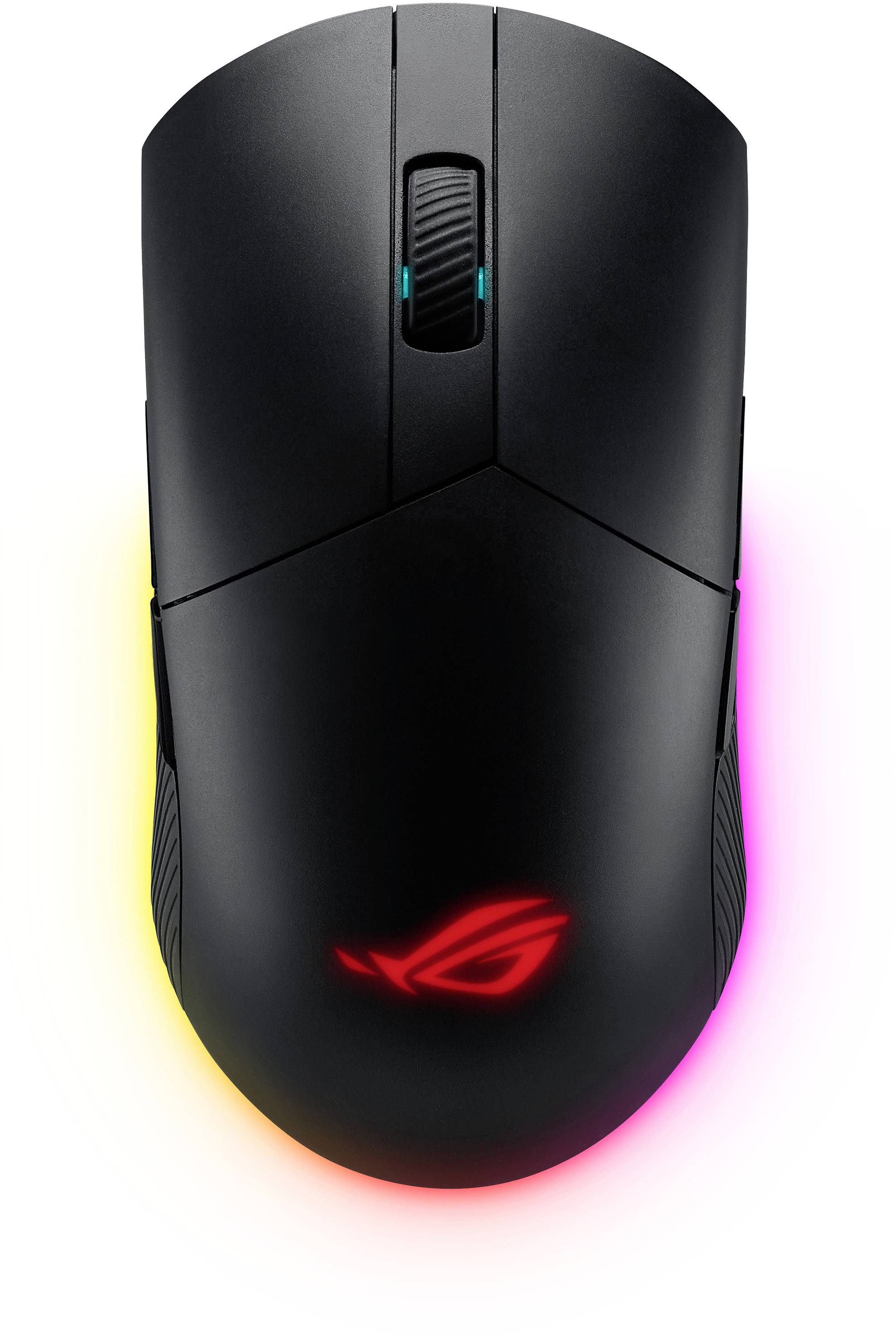 Asus ROG Pugio II Gaming-Maus Funk Optisch Schwarz 7 Tasten 16000 dpi Beleuchtet