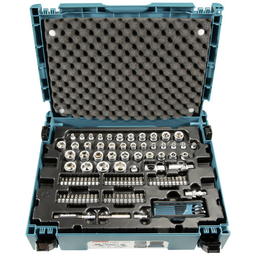 Jeu d'outils Makita E-08713 en valise universelle 120 pièces