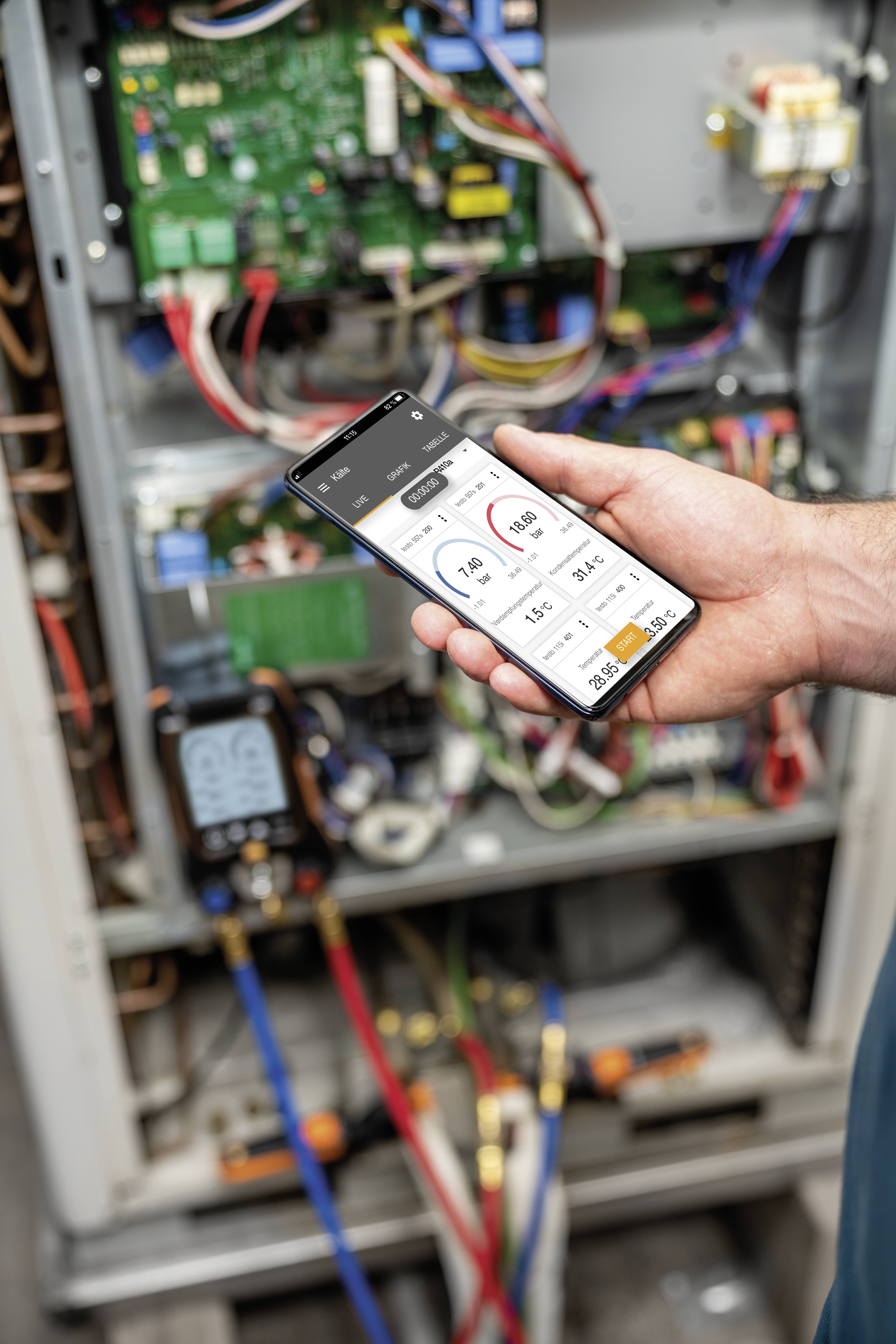 Testo Kältemittel-Messgerät 550s Basis Set