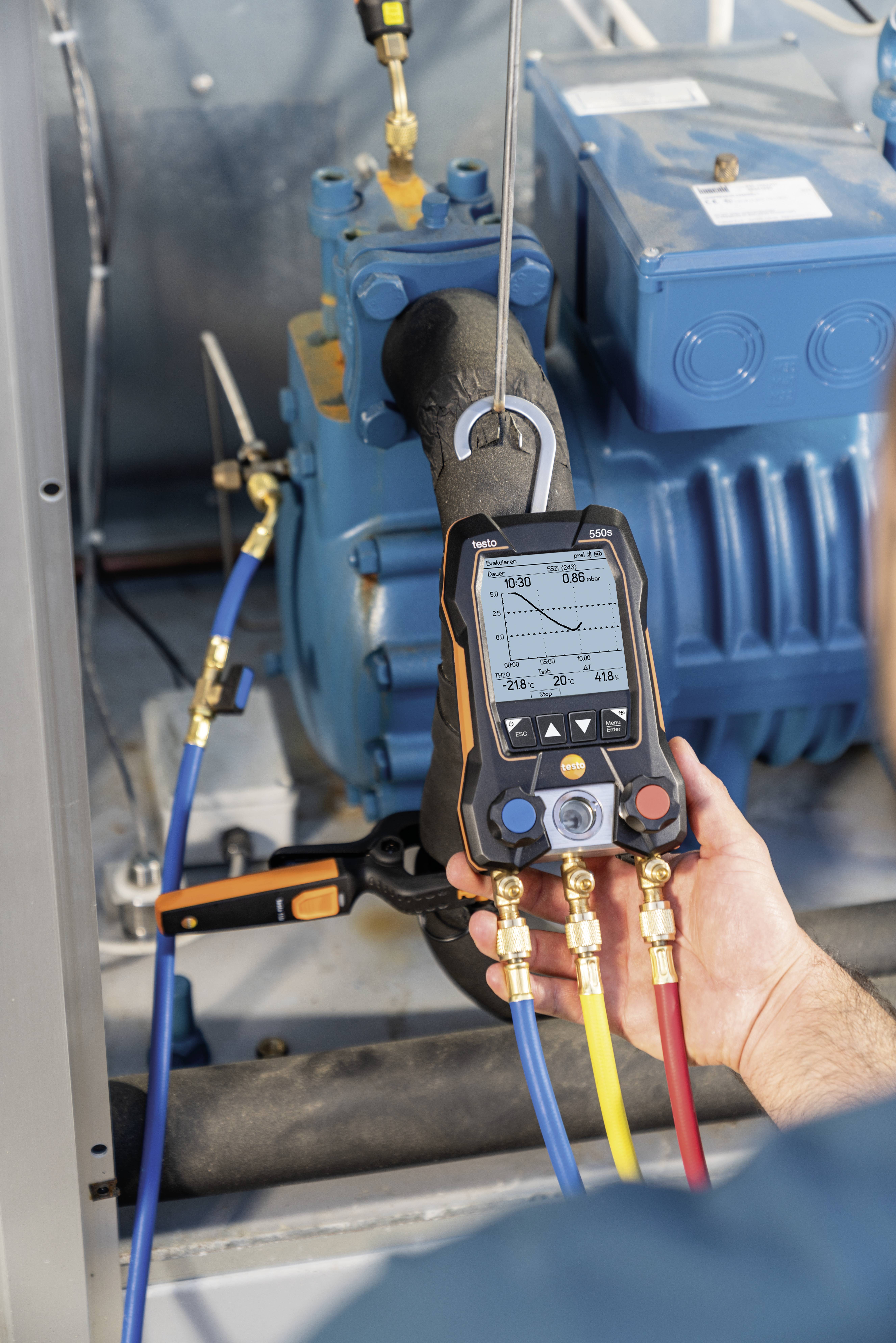 Testo Kältemittel-Messgerät 550s Basis Set