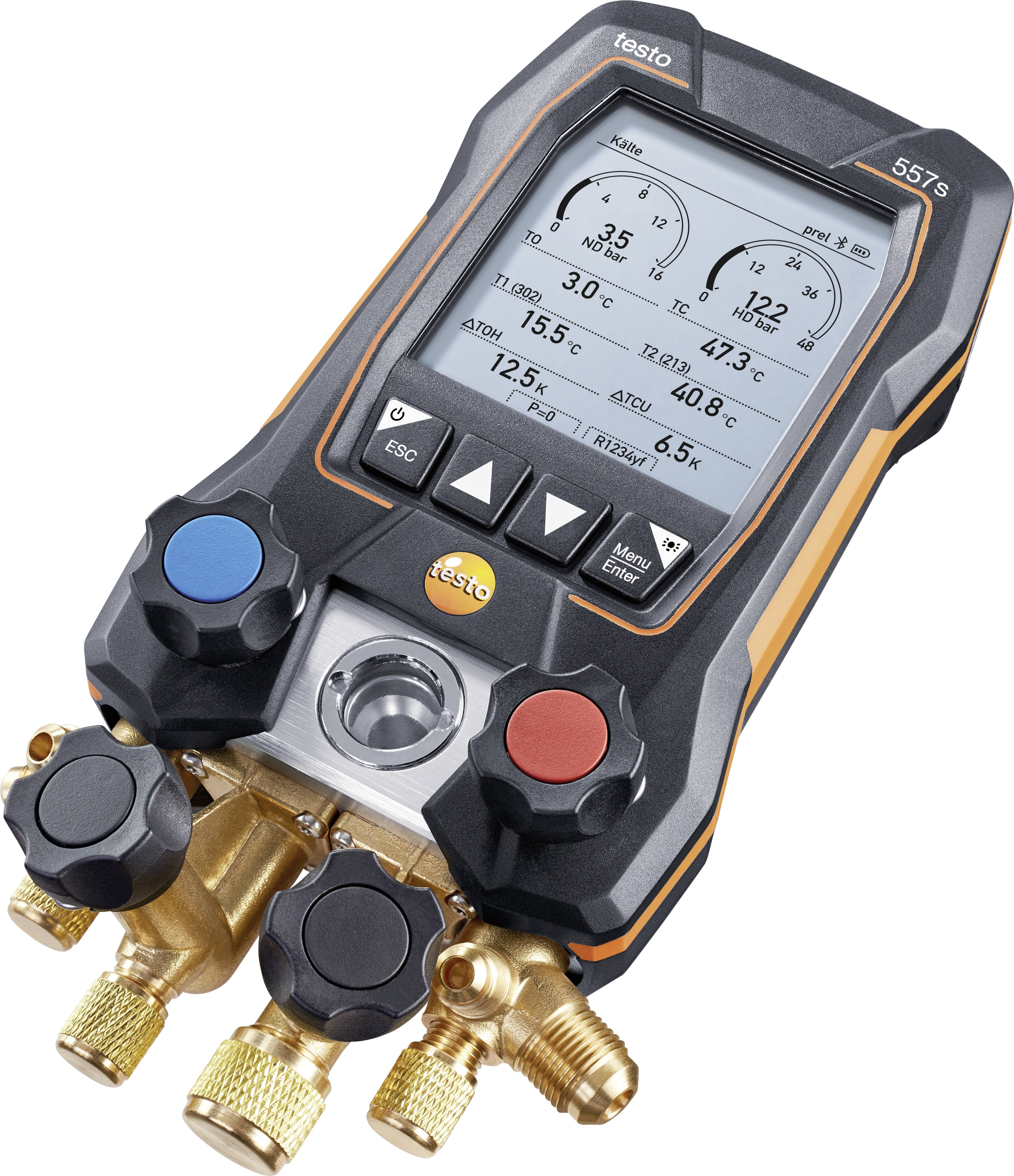 Testo Kältemittel-Messgerät 557s Smart Vakuum Set