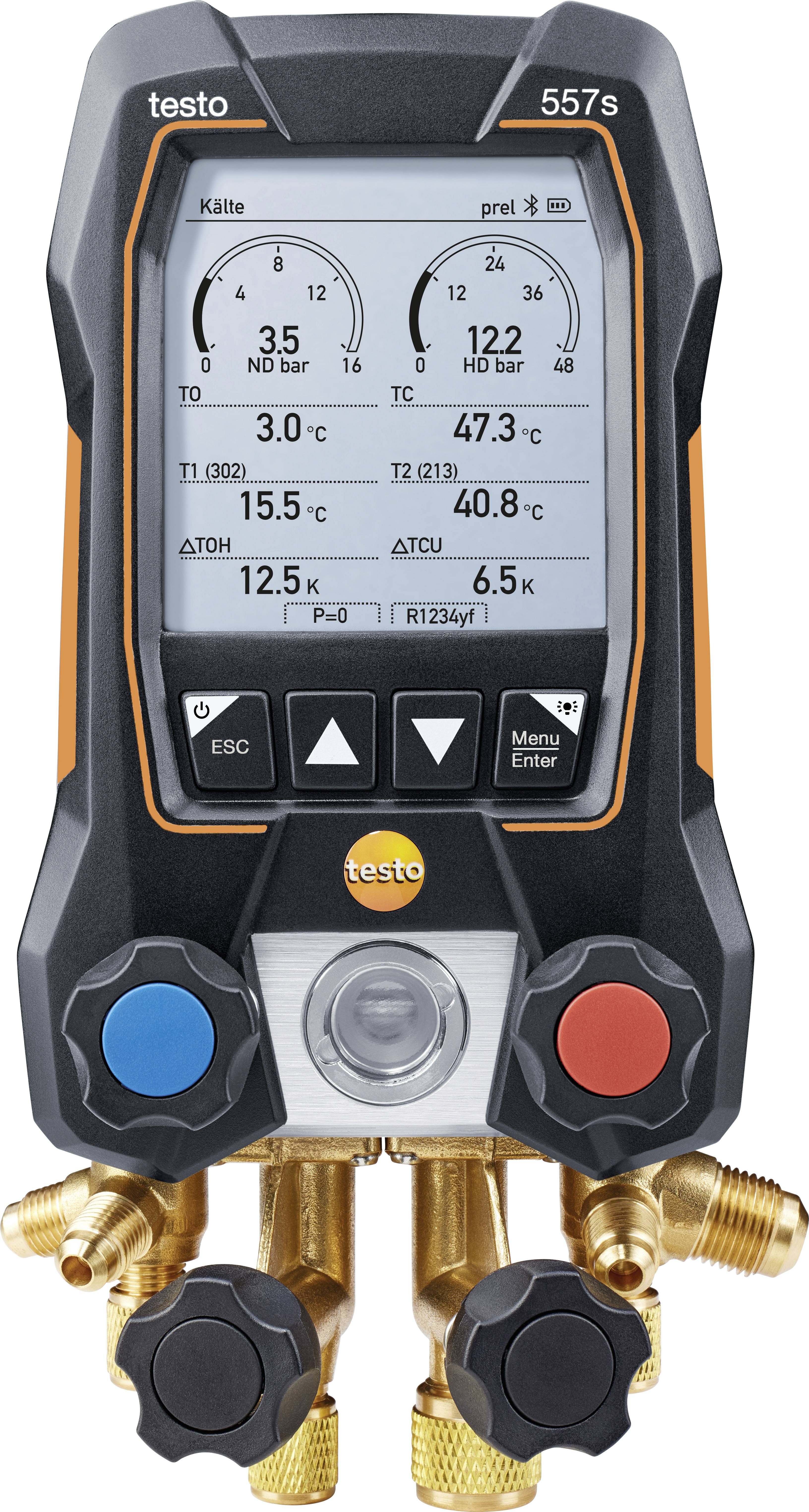 Testo Kältemittel-Messgerät 557s Smart Vakuum Set