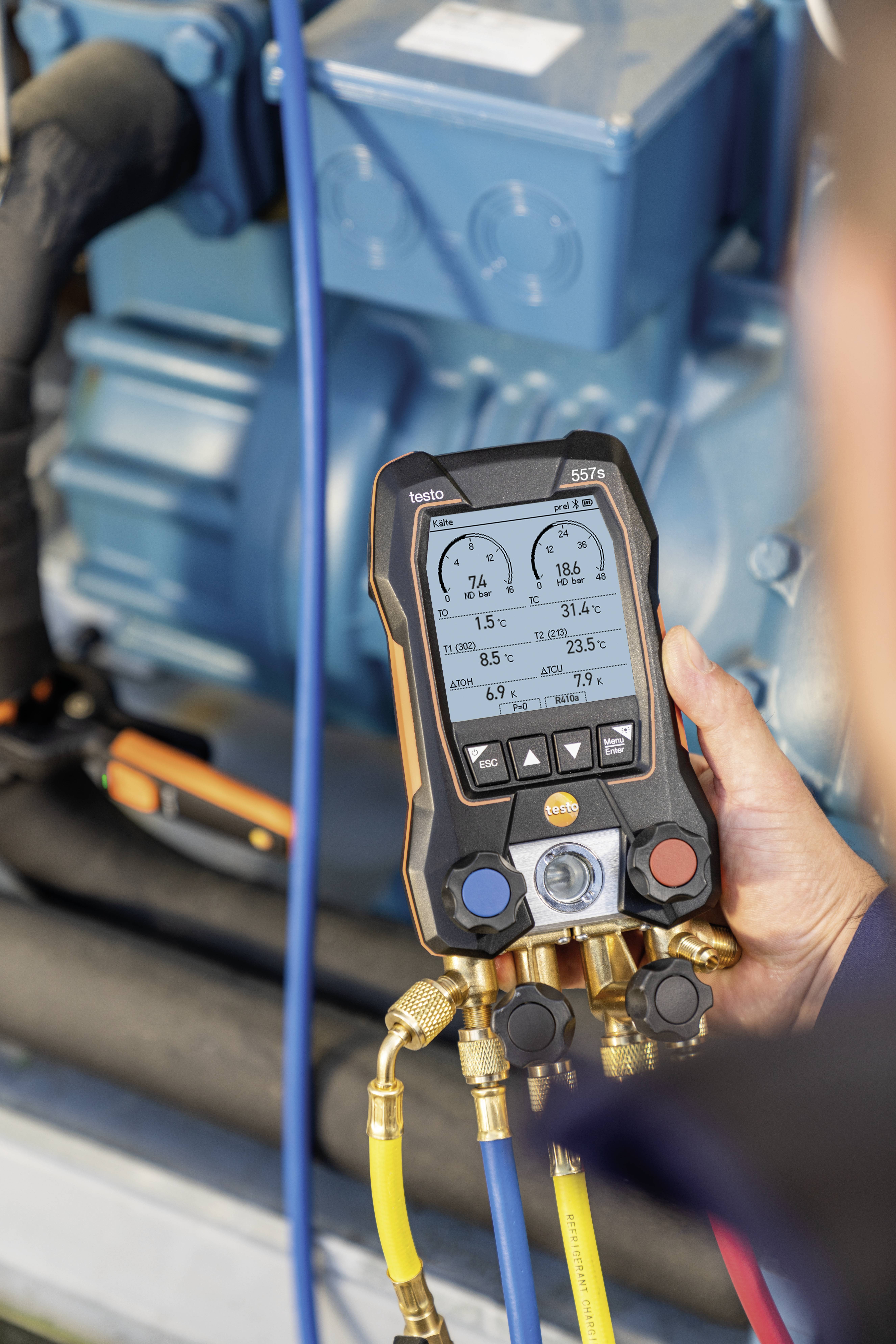 Testo Kältemittel-Messgerät 557s Smart Vakuum Set