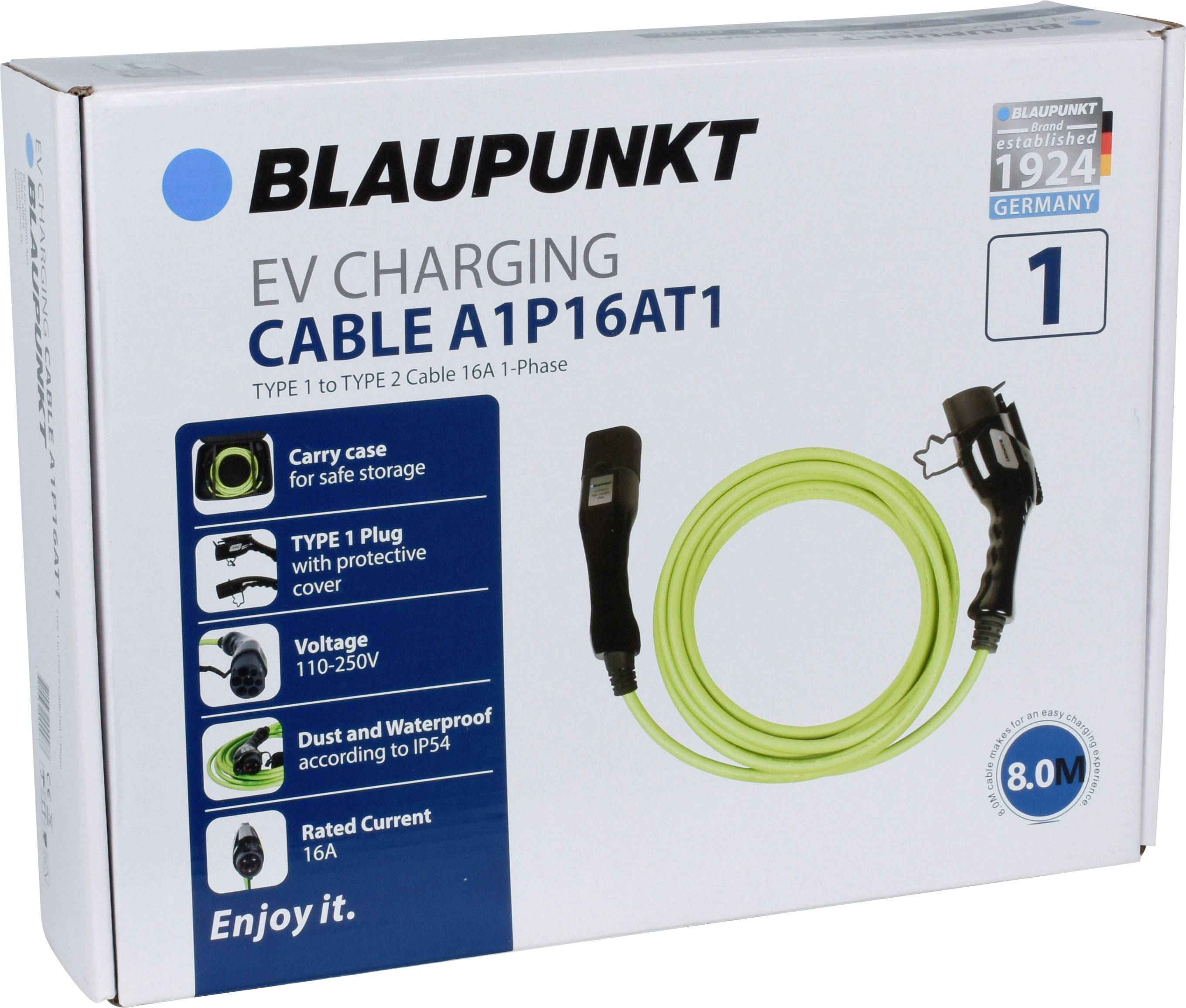 Blaupunkt A1P16AT1 eMobility Ladekabel 8m