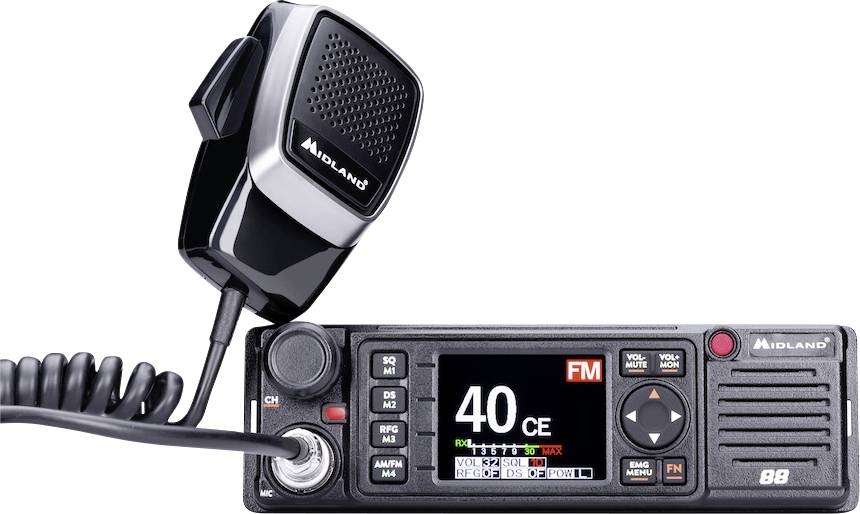 Midland M 88 CB Multistandard M88 M-Serie C1435 CB-Funkgerät