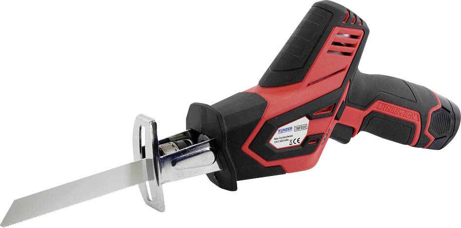 Kunzer Akku-Säbelsäge 7AFS02 inkl. Akku, inkl. Ladegerät, inkl. Koffer 12V 2Ah