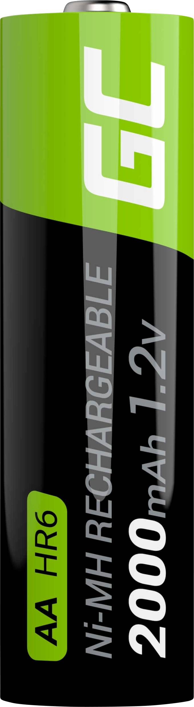 Green Cell HR6 Mignon (AA)-Akku NiMH 2000 mAh 1.2V 4St.