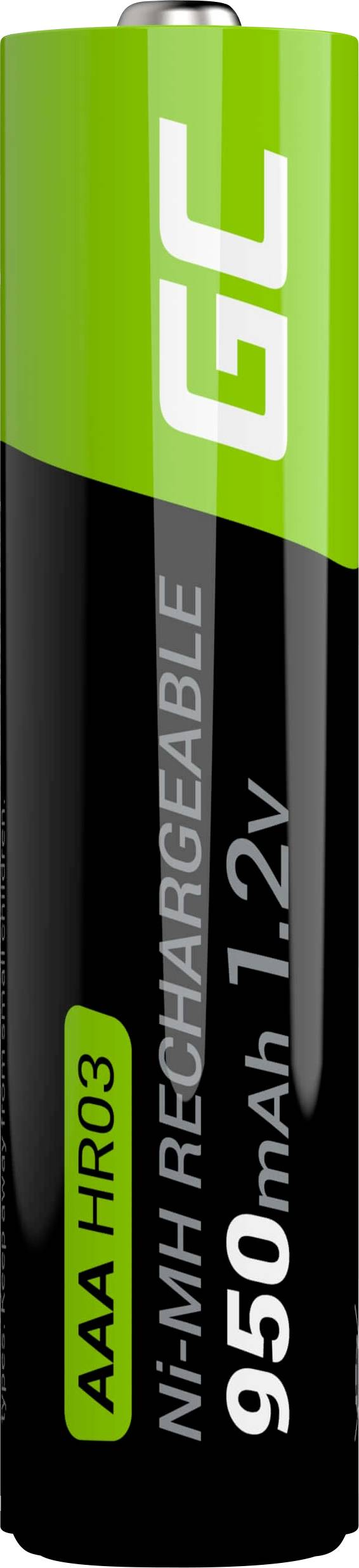 Green Cell HR03 Micro (AAA)-Akku NiMH 950 mAh 1.2V 4St.