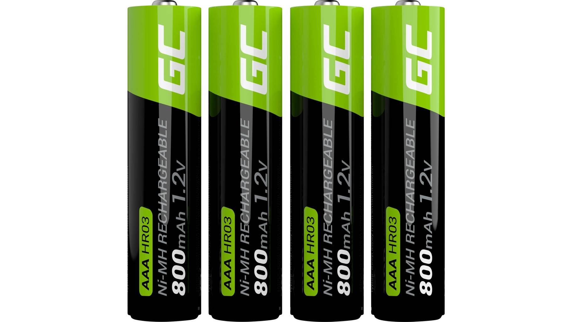 Batterie Pile Ricaricabili NiMH Batteria AAA 1.2 V ReCyKo+ 800 - Foto 3