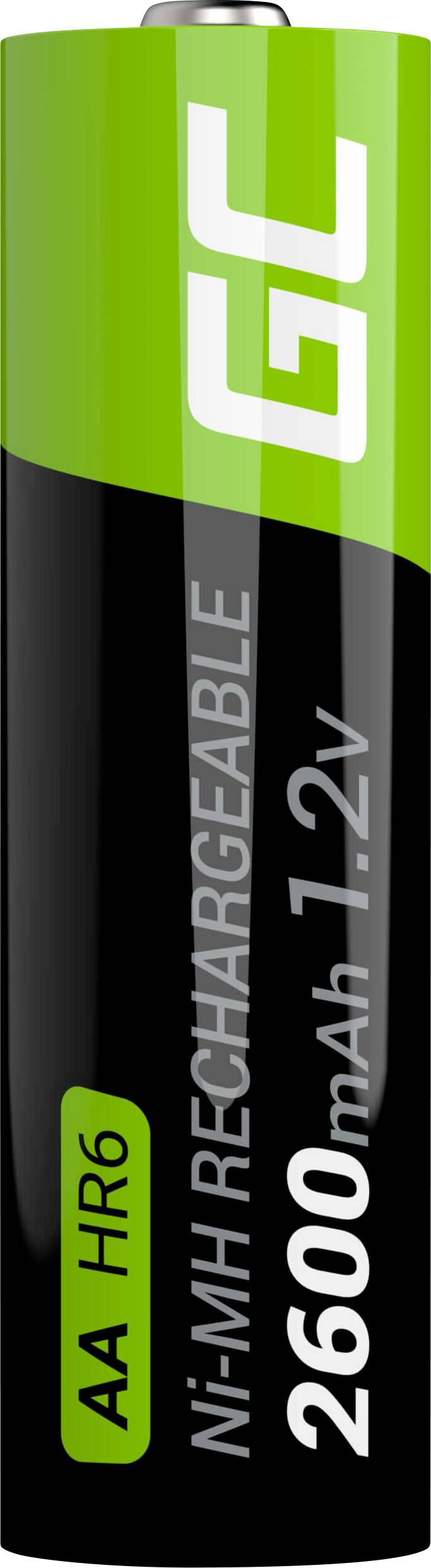 Green Cell HR6 Mignon (AA)-Akku NiMH 2600 mAh 1.2V 2St.
