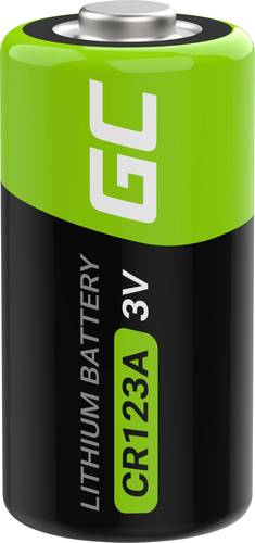 Green Cell CR123A Fotobatterie CR-123A Lithium 1400 mAh 3V