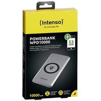 Intenso WPD 10000 Powerbank 10000 mAh Quick Charge 3.0, USB PD 3.0 LiPo USB-A, USB-C® Silber Statusanzeige Intenso WPD 10000 Powerbank 10000 mAh Quick Charge 3.0, USB PD 3.0 LiPo USB-A, USB-C® Silber Statusanzeige