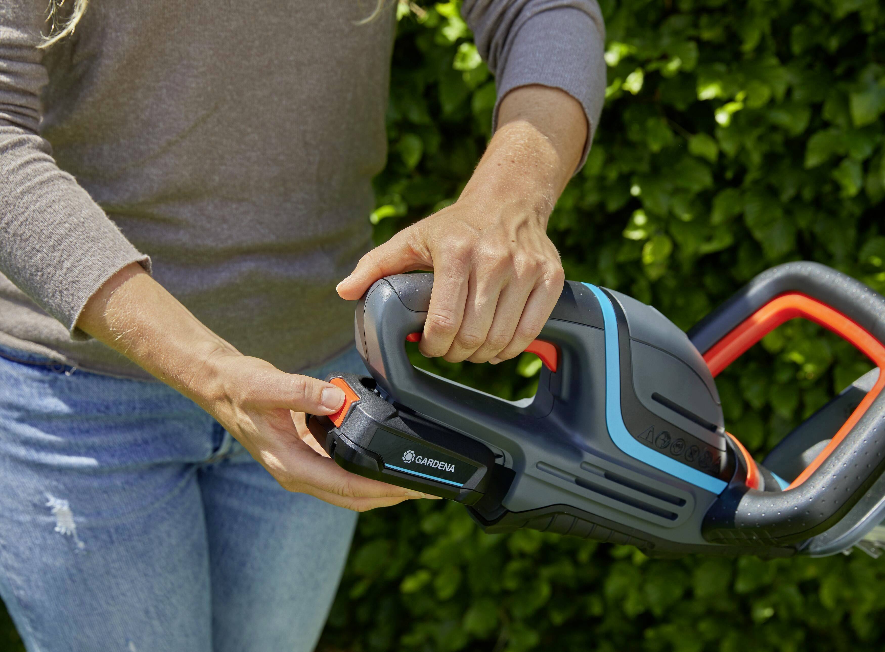 GARDENA ComfortCut 60 18V-P4A solo Akku Heckenschere ohne Akku