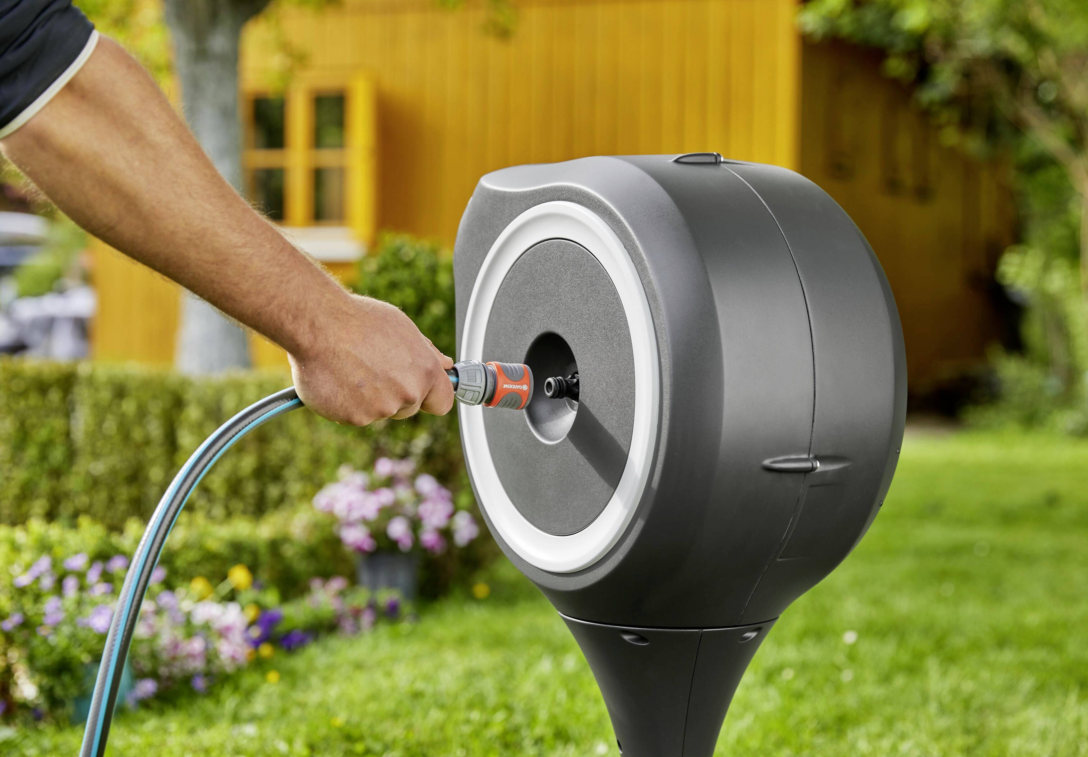 GARDENA 18606-20 RollUp S 15m 15m 1 St. Gartenschlauchaufroller