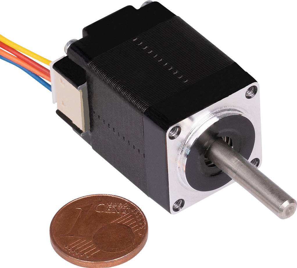 Joy-it Schrittmotor NEMA08-01 16 Nm 0.6A 0.6A Wellen-Durchmesser: 4mm