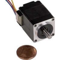 Joy-it Schrittmotor NEMA08-03 0.022 Nm 0.6A 0.6A Wellen-Durchmesser: 4mm Joy-it Schrittmotor NEMA08-03 0.022 Nm 0.6A 0.6A Wellen-Durchmesser: 4mm