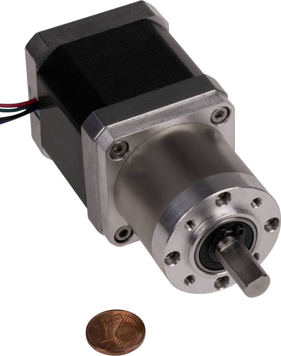 Joy-it Schrittmotor NEMA17-07GM 0.44 Nm 1.68A Wellen-Durchmesser: 8mm