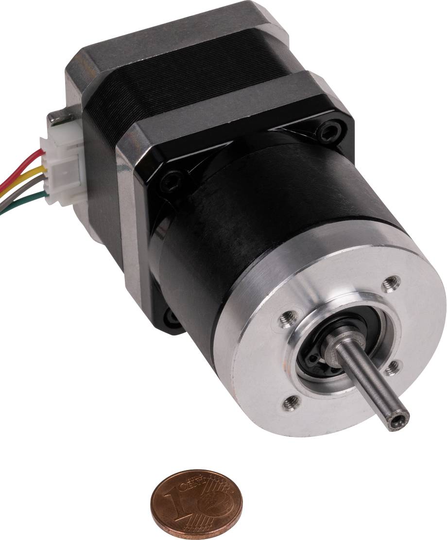 Joy-it Schrittmotor NEMA17-08GM 0.28 Nm 0.84A Wellen-Durchmesser: 5mm