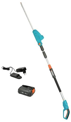 GARDENA Akku-Teleskop-Heckenschere THS 42/18V P4A Ready-To-Use Set Akku Teleskop-Heckenschere inkl. Akku, inkl. Ladegerät 18V Li-