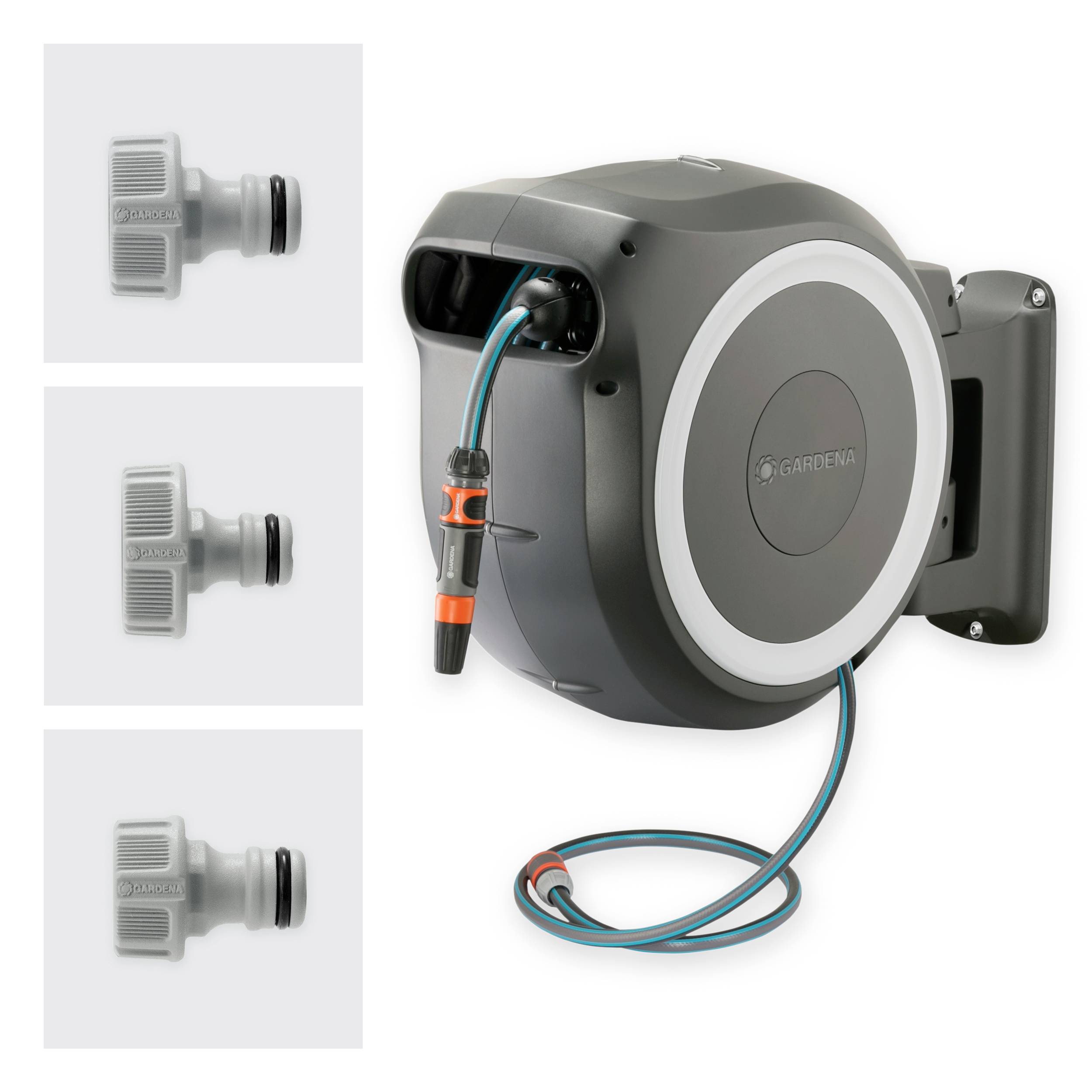 GARDENA 18627-20 RollUp L 30m 30m 1 St. Gartenschlauchaufroller