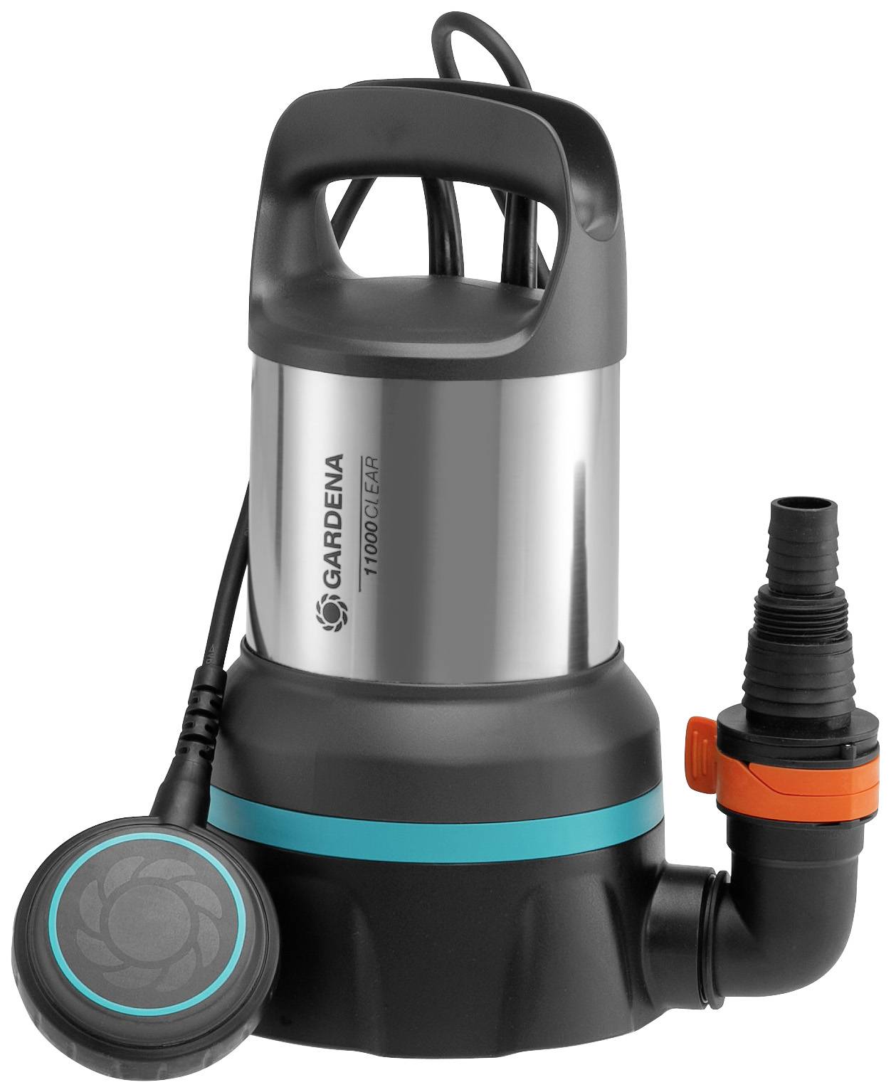 GARDENA 09032-61 11000 Klarwasser-Tauchpumpe 11.000 l/h 7m