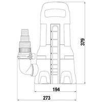 GARDENA 09044-20 20000 Aquasensor Schmutzwasser-Tauchpumpe 20.000 l/h 9m GARDENA 09044-20 20000 Aquasensor Schmutzwasser-Tauchpumpe 20.000 l/h 9m