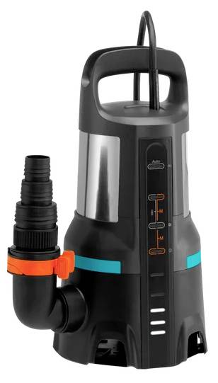 GARDENA 09044-20 20000 Aquasensor Schmutzwasser-Tauchpumpe 20.000 l/h 9m