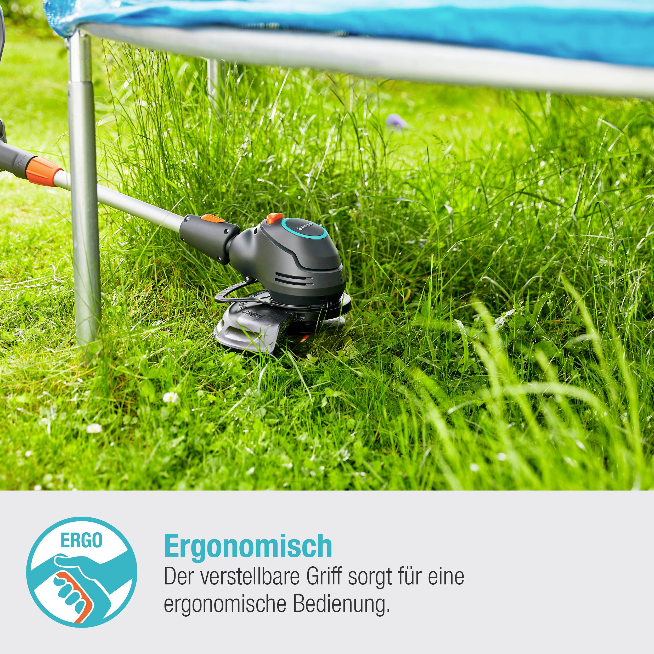 GARDENA ComfortCut 23/18V-P4A solo Akku Rasentrimmer ohne Akku