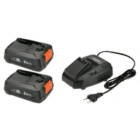 GARDENA P4A 2 x PBA 18V/45 2,5Ah + AL 1830 CV 14907-20 Werkzeug-Akku und Ladegerät 18V 2.5Ah Li-Ion GARDENA P4A 2 x PBA 18V/45 2,5Ah + AL 1830 CV 14907-20 Werkzeug-Akku und Ladegerät 18V 2.5Ah Li-Ion