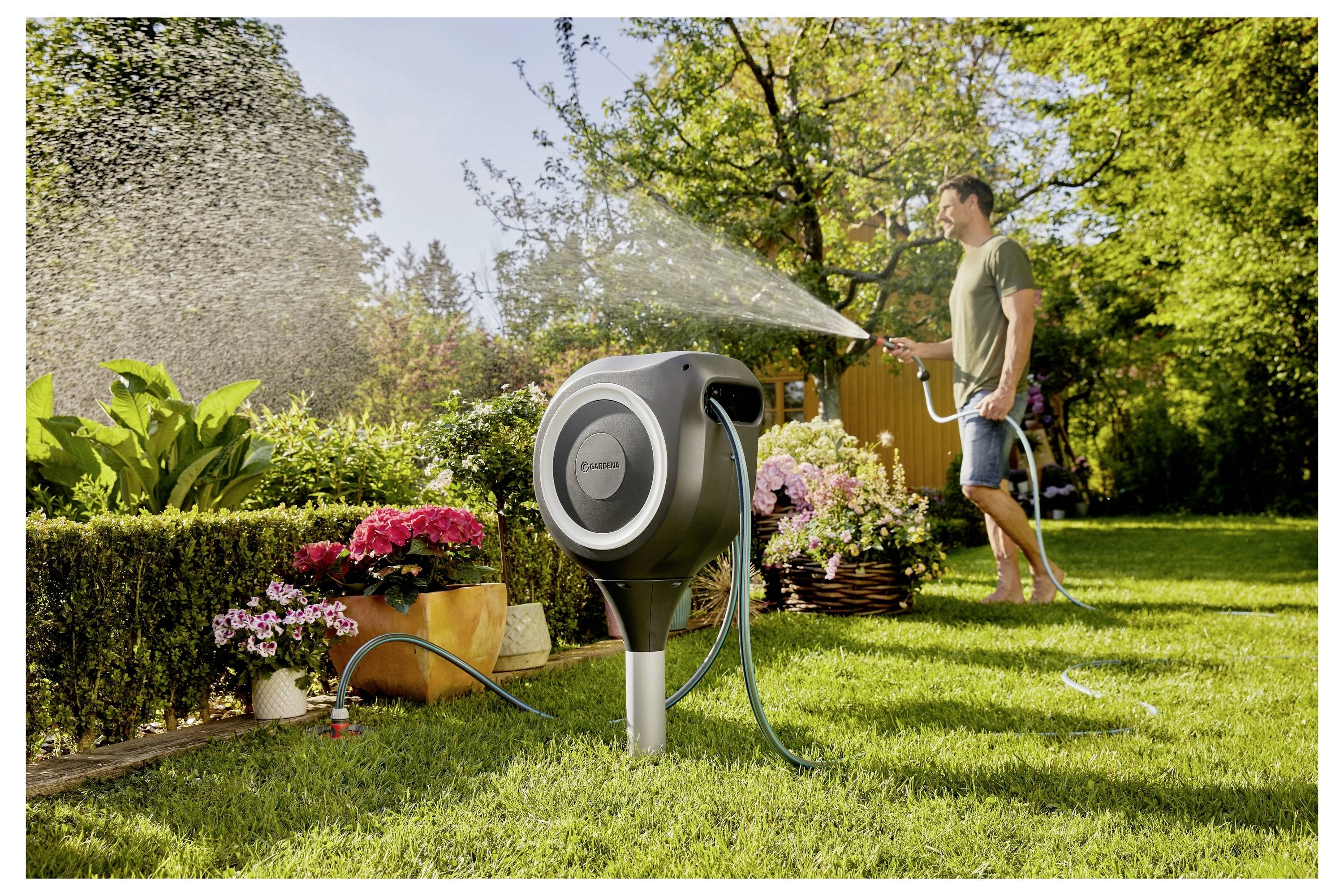 GARDENA RollUp M 20 m 18616-20 20 m 1 St. Gartenschlauchaufroller