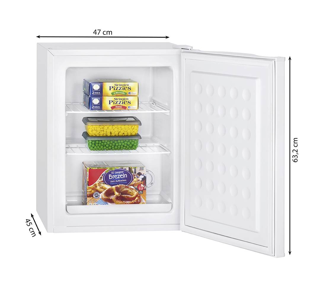 Bomann GB 7236 Gefrierschrank EEK: E (A - G) Weiß