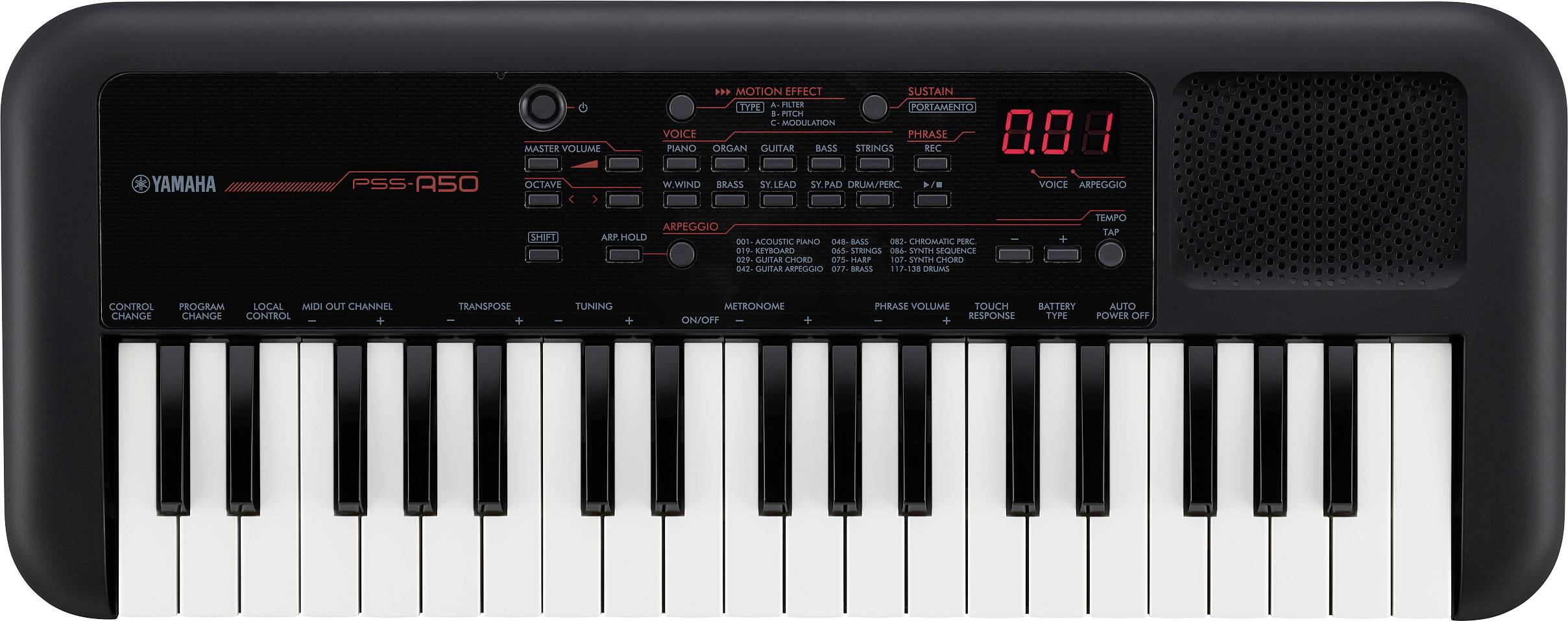 Yamaha PSS-A50 Keyboard Schwarz