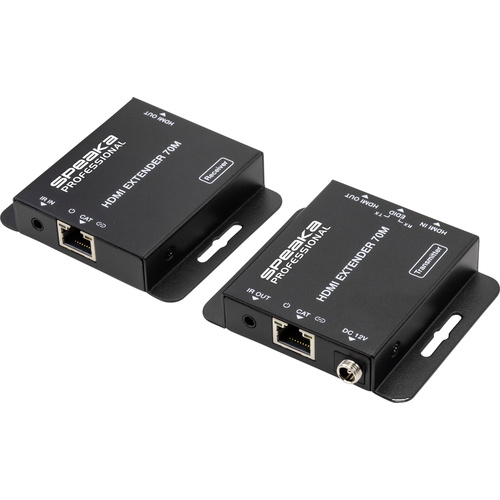 SpeaKa Professional SP-HDE-200 HDMI® HDMI Extender über Netzwerkkabel RJ45 70m