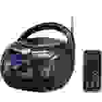 Renkforce RF-IR-300 Internet CD-Radio DAB, DAB+, Internet, UKW Bluetooth®, CD, DAB+, UKW, Internetradio, USB DLNA-fähig Schwarz