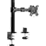 SpeaKa Professional SP-MM-210 1fach Monitorhalterung 43,2cm (17") - 81,3cm (32") Schwarz Höhenverstellbar, Neigbar+Schwenkbar