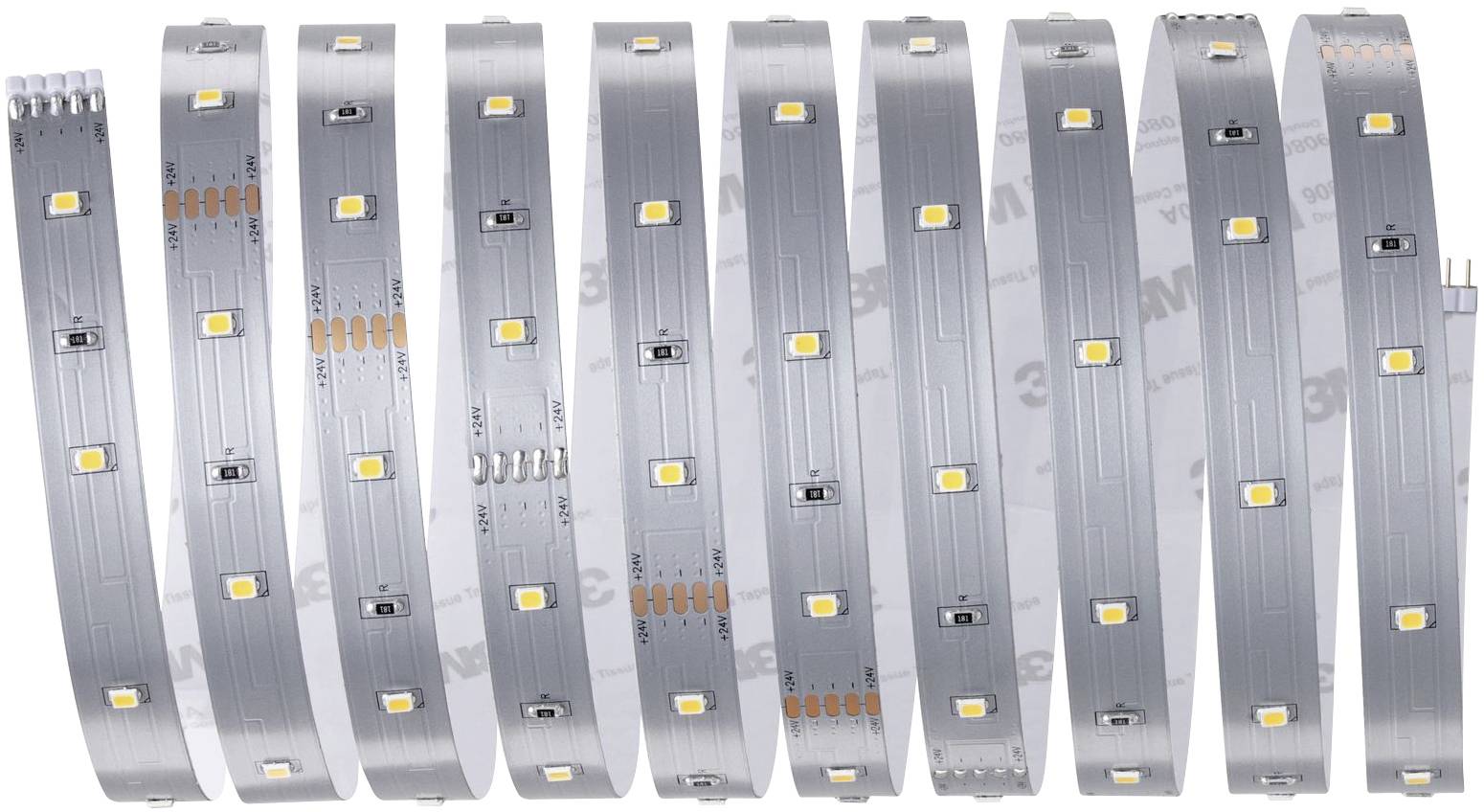 Paulmann MaxLED Stripe Basic 79852 LED-Streifen-Basisset mit Stecker 24V 3m Warmweiß 1St.