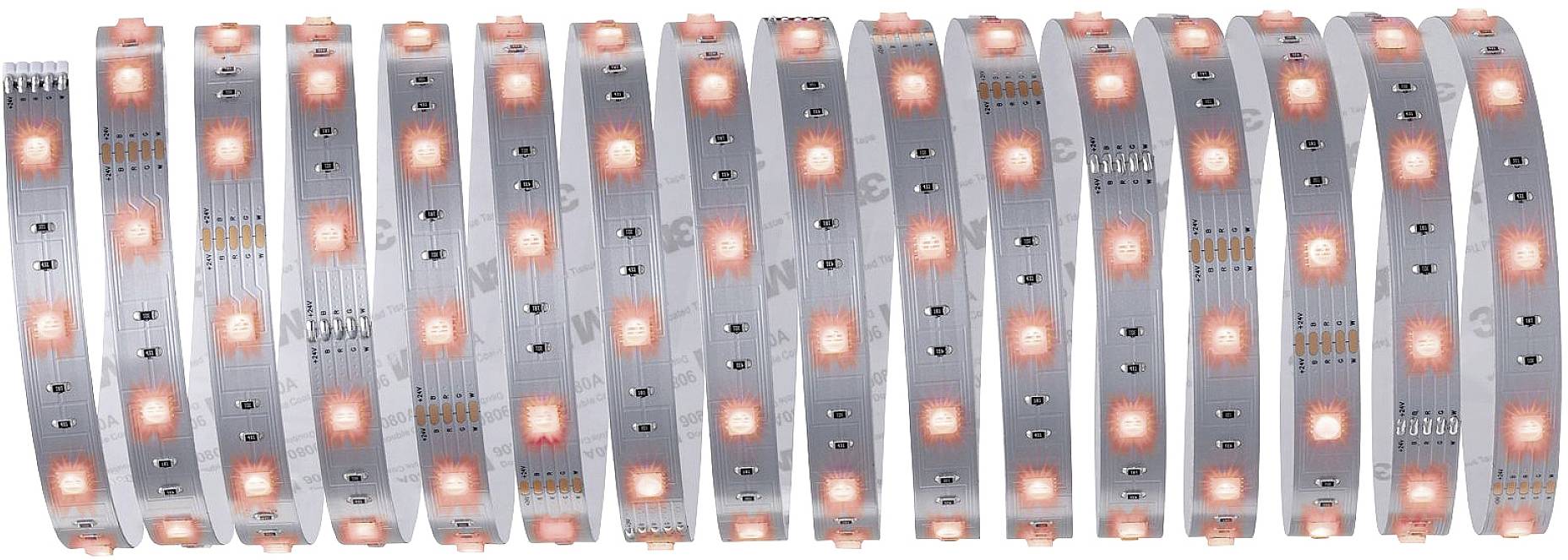 Paulmann MaxLED Stripe RGB 79867 LED-Streifen mit Stecker 24V 5m Warmweiß 1St.