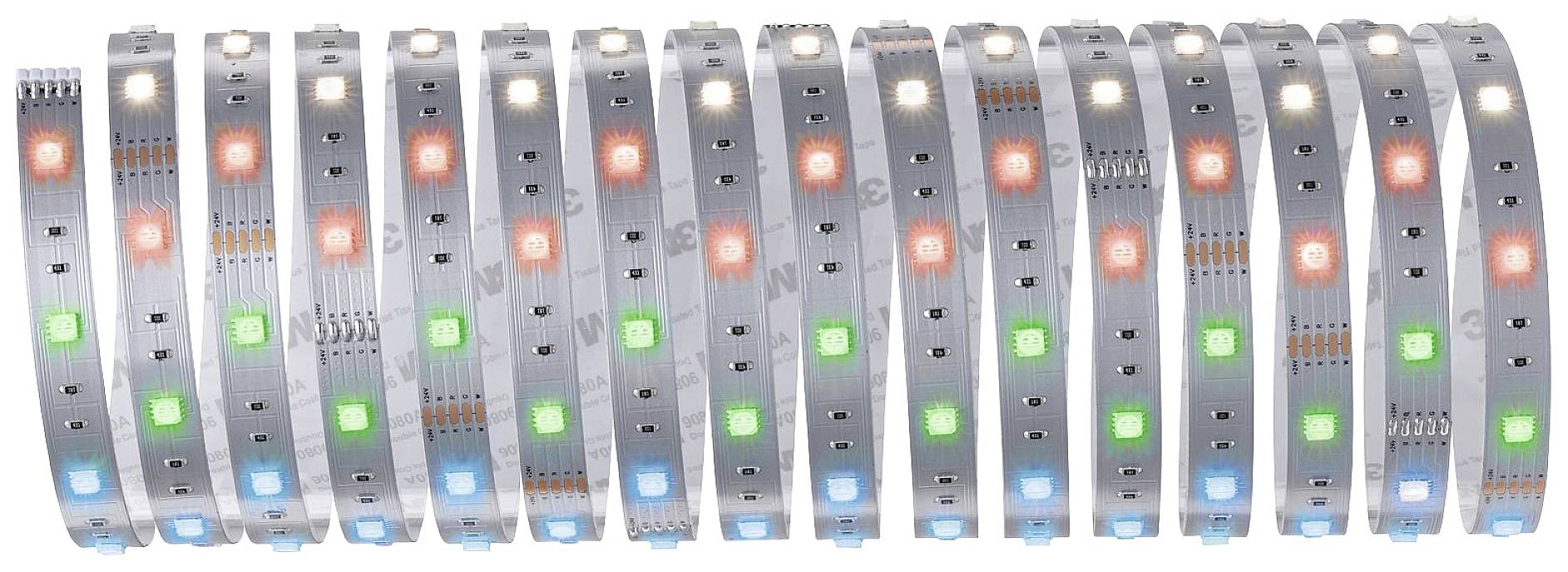 Paulmann MaxLED Stripe RGB 79867 LED-Streifen mit Stecker 24V 5m Warmweiß 1St.