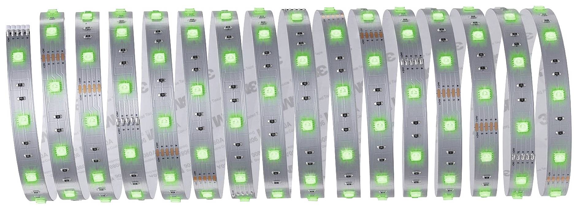 Paulmann MaxLED Stripe RGB 79867 LED-Streifen mit Stecker 24V 5m Warmweiß 1St.