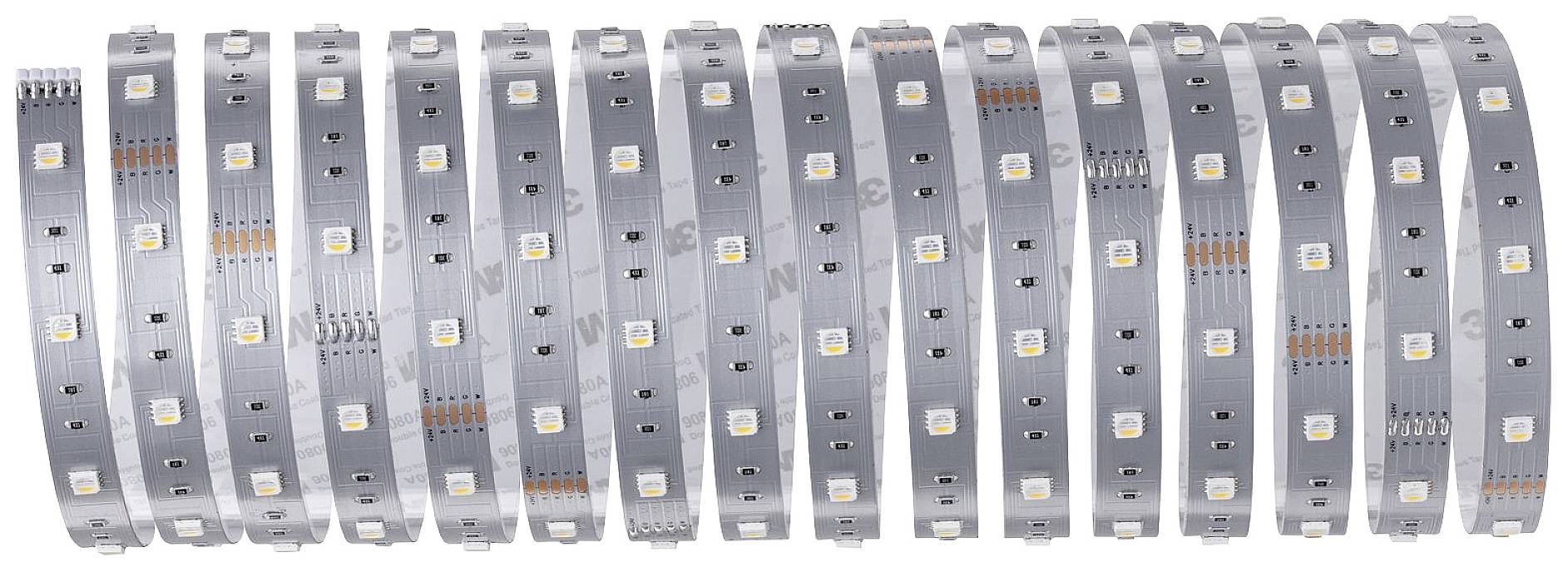 Paulmann MaxLED Stripe RGB 79867 LED-Streifen mit Stecker 24V 5m Warmweiß 1St.