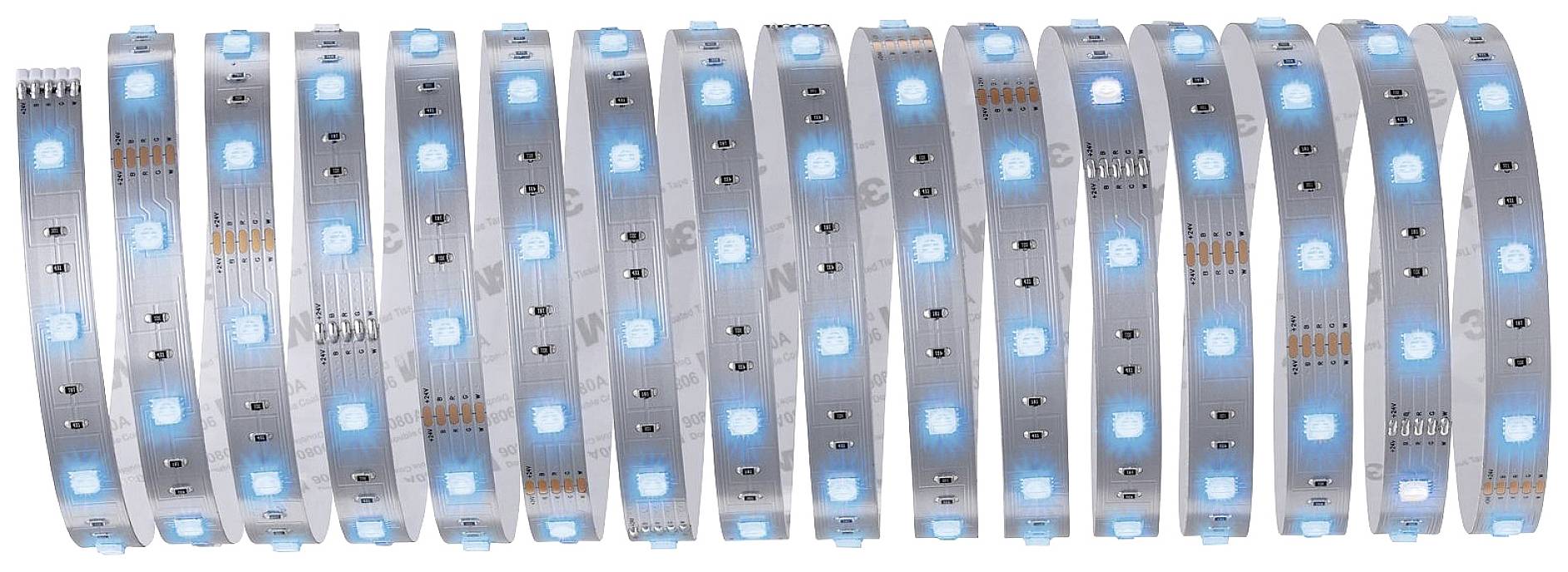 Paulmann MaxLED Stripe RGB 79867 LED-Streifen mit Stecker 24V 5m Warmweiß 1St.