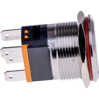 Joy-it BUTTON22C-L-GR BUTTON22C-L-GR Tastschalter 250 V/AC 15A 1 x Ein/Aus rastend Grün (Ø x H) 25mm x 34.50mm IK10, IP67 1St. Joy-it BUTTON22C-L-GR BUTTON22C-L-GR Tastschalter 250 V/AC 15A 1 x Ein/Aus rastend Grün (Ø x H) 25mm x 34.50mm IK10, IP67 1St.