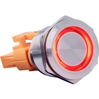 Joy-it BUTTON22C-M-RD BUTTON22C-M-RD Tastschalter 250 V/AC 15A 1 x Ein/(Aus) tastend Rot (Ø x H) 25mm x 34.50mm IP67, IK10 1St. Joy-it BUTTON22C-M-RD BUTTON22C-M-RD Tastschalter 250 V/AC 15A 1 x Ein/(Aus) tastend Rot (Ø x H) 25mm x 34.50mm IP67, IK10 1St.